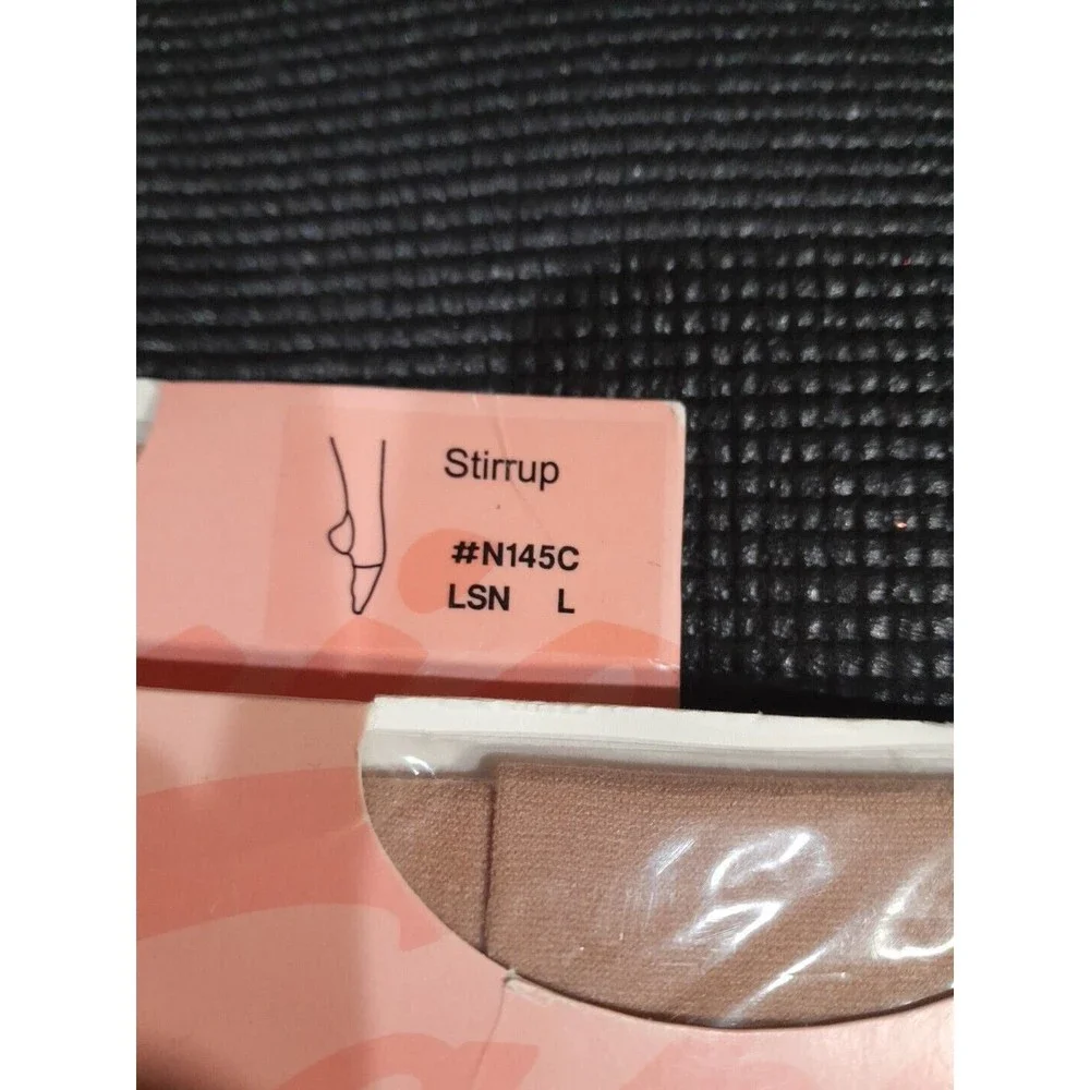 Capezio Girls Ballet Dance Tights Variety, Nude Sz L, Lot Of 3